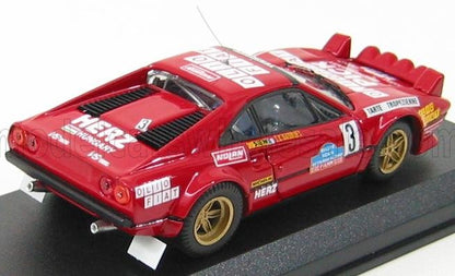 FERRARI - 308 GTB GR.4 N 3 TARGA FLORIO 1980 ANDRUET - BICHE - RED