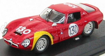 ALFA ROMEO - TZ2 N 130 TARGA FLORIO 1966 BIANCHI - BUSSINELLO - RED