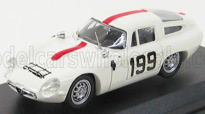 ALFA ROMEO - TZ1 N 199 MONZA 1964 D.NABOKOV - WHITE RED