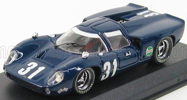 LOLA - T70 COUPÉ N 31 1000 km SPA 1968 EPSTEIN - LIDDEL - BLEU - Vroomi