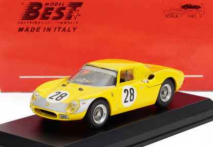 FERRARI - 250 LM N 28 1000km PARIGI 1966 GOSSELIN - NOBLET - YELLOW