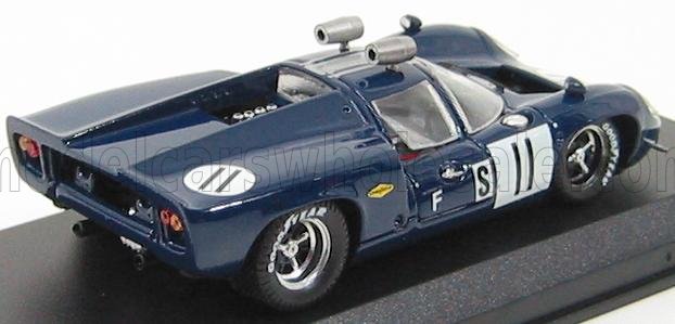LOLA - T70 COUPÉ N° 11 SEBRING 1968 DE UDY - DIBLEY - BLEU - Vroomi