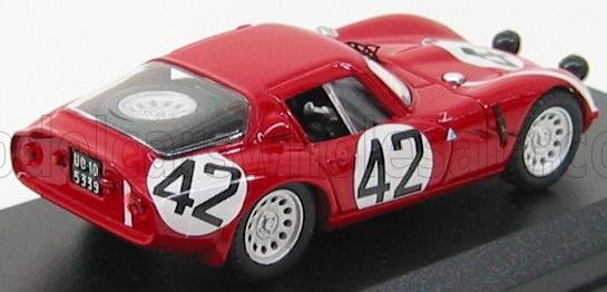 ALFA ROMEO | TZ2 N 42 24h LE MANS 1965 ZUCCOLI - GEKY