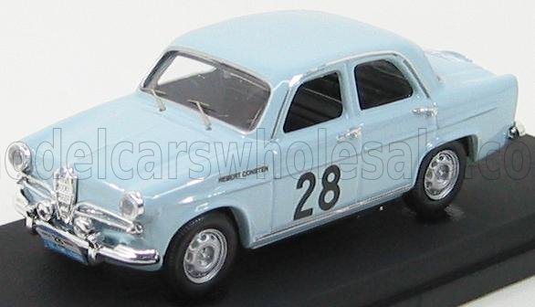 Voiture miniature bleu clair N 28, présentée chez Vroomi pour les collectionneurs