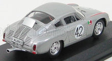 PORSCHE - 356B 1600GS CARRERA GTL ABARTH N 42 TARGA FLORIO 1962 HERRMANN - LINGE - SILVER - Vroomi