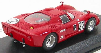 ALFA ROMEO - 33,2 N 22 DAYTONA 1968 CASONI - BISCARDI - ROSSO GIALLO