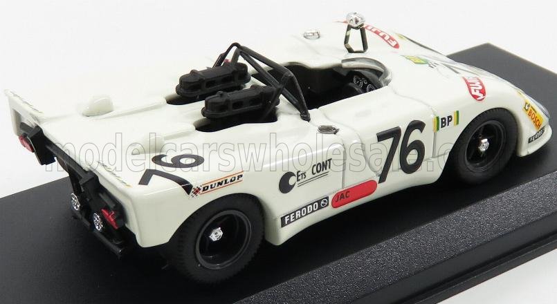 PORSCHE - 908/2 FLUNDER N 76 24h LE MANS 1972 LAGNIEZ - TOUROUL - BLANC - Vroomi