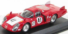ALFA ROMEO - 33.2 LM N 41 24h LE MANS 1968 BAGHETTI - VACCARELLA - RED WHITE