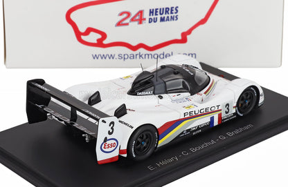 PEUGEOT - 905 EVO1B 3.5L V10 TEAM PEUGEOT TALBOT SPORT N 3 WINNER 24h LE MANS 1993 GEOFF BRABHAM - CHRISTOPHE BOUCHUT - ERIC HELARY - WHITE BLACK
