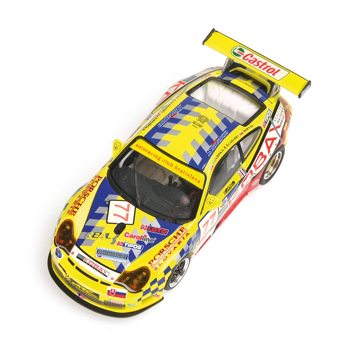 PORSCHE 911 GT3 RSR AUTORACING BRATISLAVA CASADEI HORNAK 12H SEBRING 2007