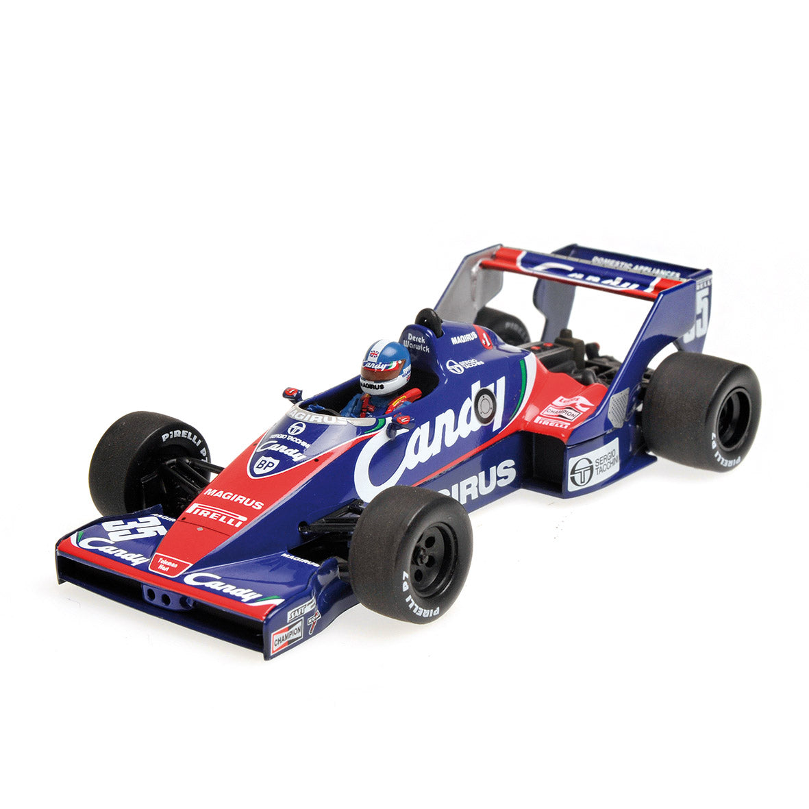TOLEMAN HART TG183 DEREK WARWICK DUTCH GP 1983