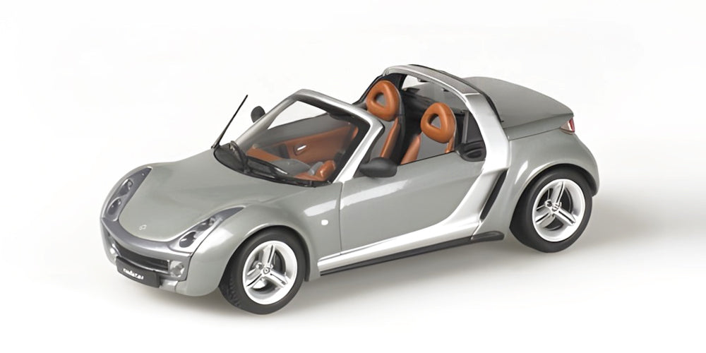 SMART ROADSTER 2003 CABRIO GREY METALLIC