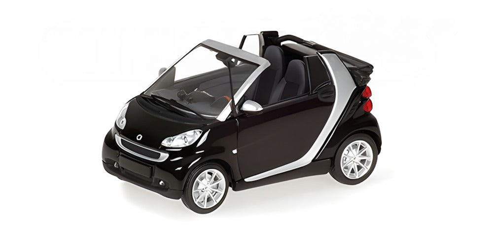 SMART CABRIOLET 2007 BLACK & SILVER