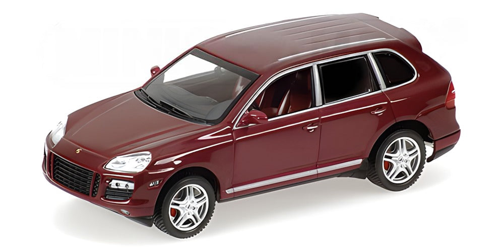 PORSCHE CAYENNE TURBO 2007 RED METALLIC