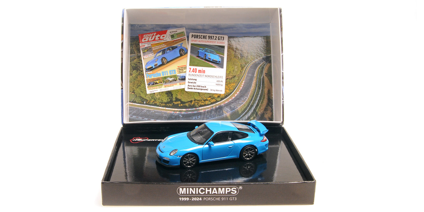 PORSCHE 911 GT3 BLUE SPORT AUTO 2009