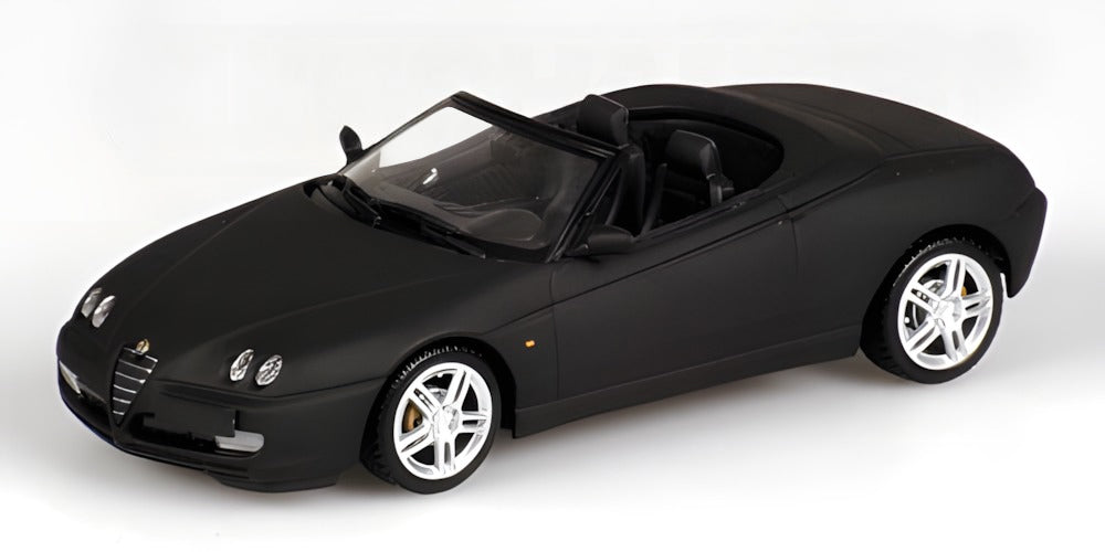 ALFA ROMEO SPIDER MATT BLACK