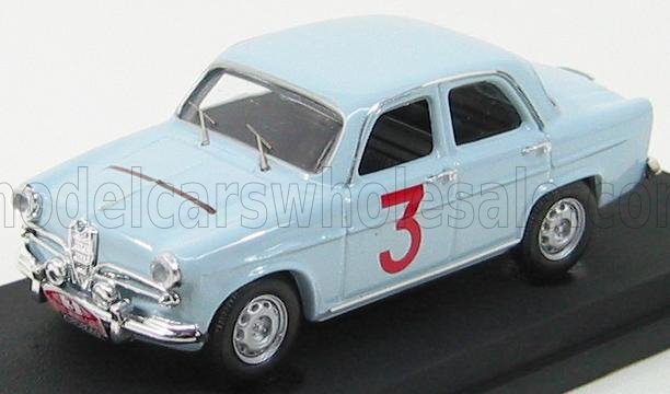 Voiture miniature bleu clair N 3, présentée chez Vroomi pour les collectionneurs