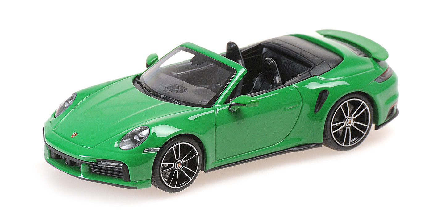 PORSCHE 911 (992) TURBO S CABRIOLET GREEN 2020