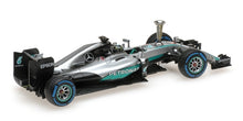 MERCEDES AMG W07 HYBRID NICO ROSBERG DEMONTRATION RUN WORLD CHAMPION 2016