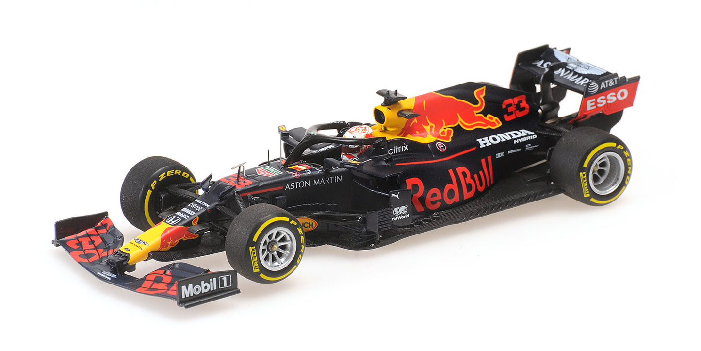 RED BULL RB16 MAX VERSTAPPEN WINNER ABU DHABI GP 2020