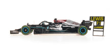 MERCEDES W12 LEWIS HAMILTON 100TH GP WIN SOTCHI 2021 WITH PITBOARD