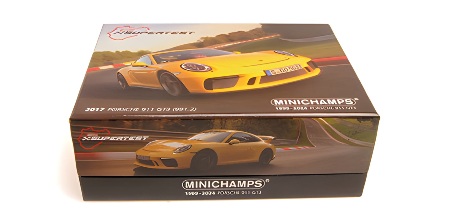 PORSCHE 911 GT3 YELLOW SPORT AUTO 2017