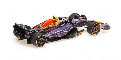 RED BULL RACING RB19 SERGIO PEREZ 3RD PLACE LAS VEGAS GP 2023