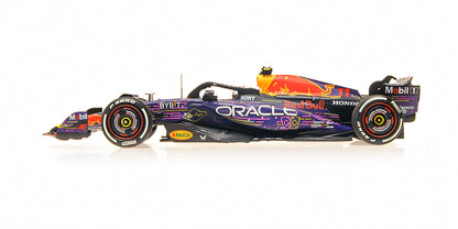 RED BULL RACING RB19 SERGIO PEREZ 3RD PLACE LAS VEGAS GP 2023