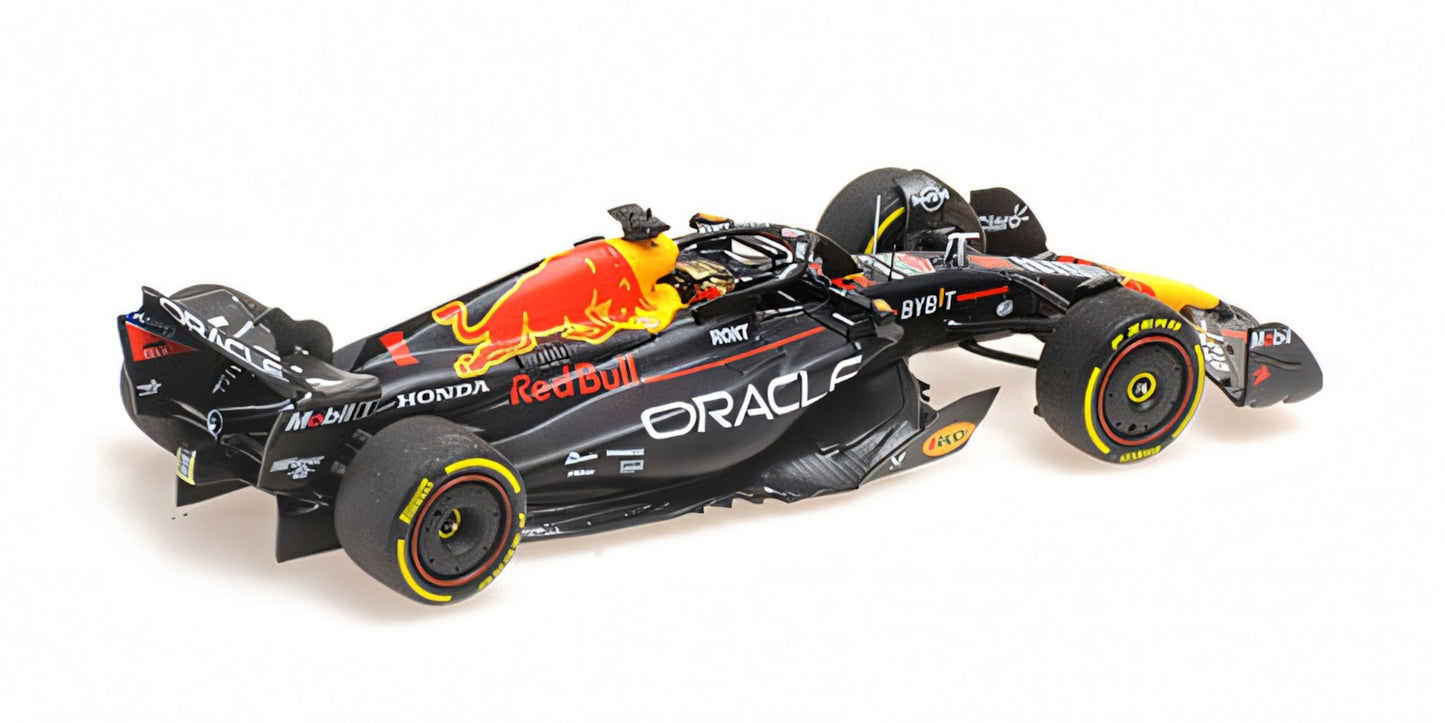 RED BULL RACING RB19 MAX VERSTAPPEN WINNER ABU DHABI GP WORLD CHAMPION 2023