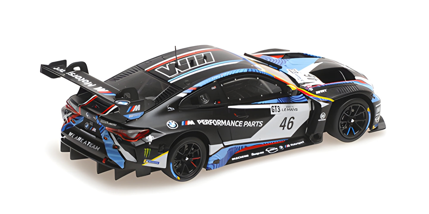 BMW M4 GT3 TEAM WRT VALENTINO ROSSI J. POLICAND WINNER ROAD TO LE MANS 2023