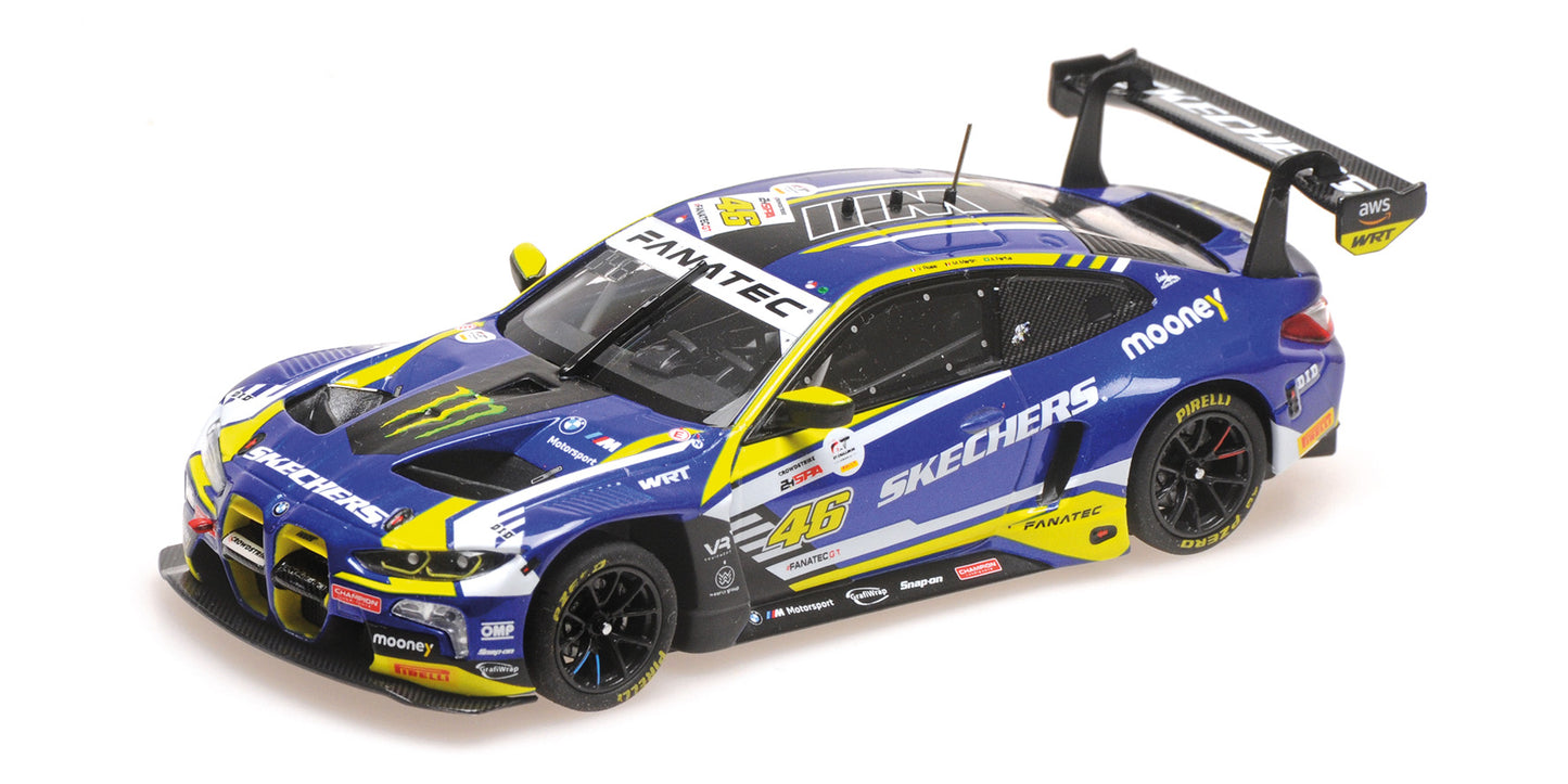 BMW M4 GT3 TEAM WRT VALENTINO ROSSI A. FARFUS M. MARTIN 24H SPA 2023