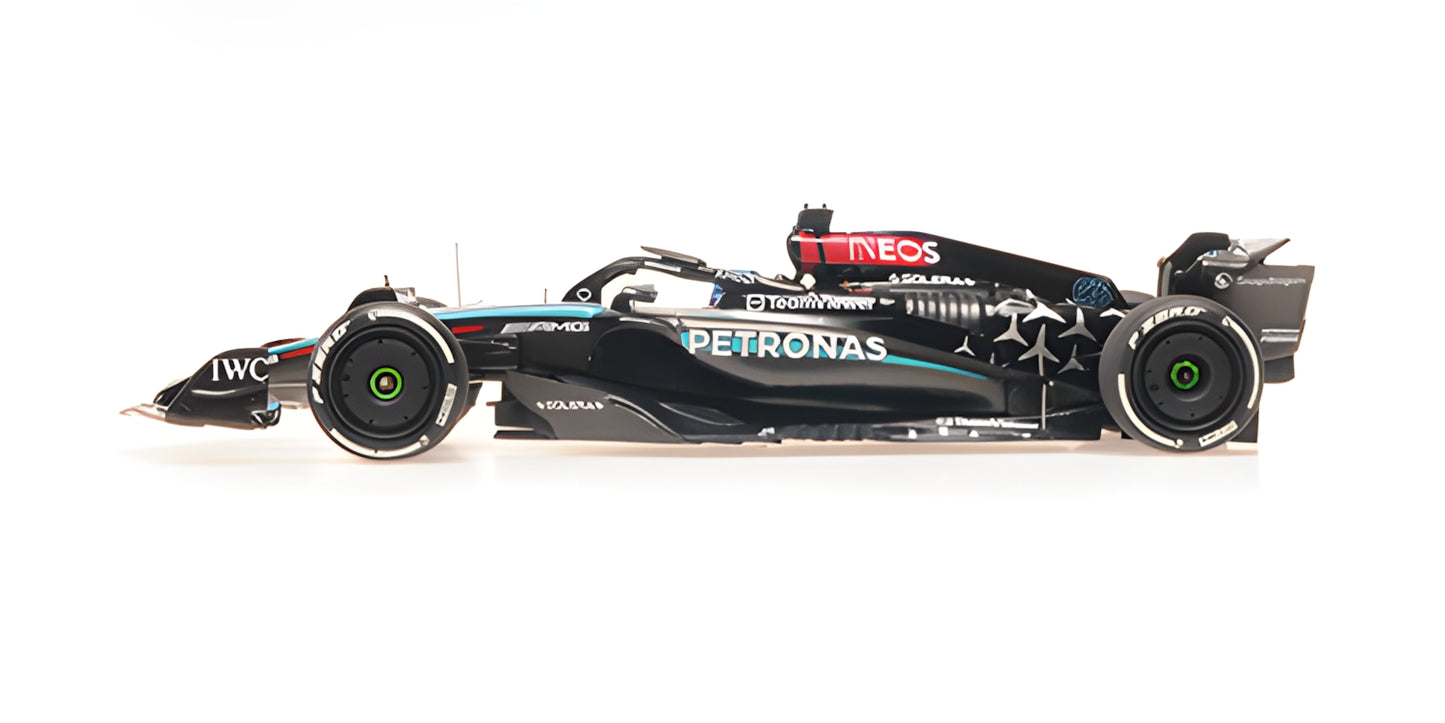 MERCEDES AMG W15 GEORGE RUSSELL WINNER AUSTRIAN GP 2024