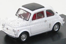 FIAT - 500 ABARTH 695SS 1965 - WHITE Scale model car on Vroomi
