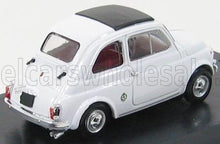 FIAT - 500 ABARTH 595SS 1965 - WHITE Scale model car on Vroomi