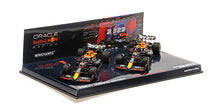 CAR SET RED BULL RB19 MAX VERSTAPPEN WORLD CHAMPION QATAR SPRINT &amp; GP 2023