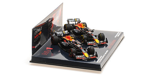 CAR SET RED BULL RB19 MAX VERSTAPPEN WORLD CHAMPION QATAR SPRINT &amp; GP 2023