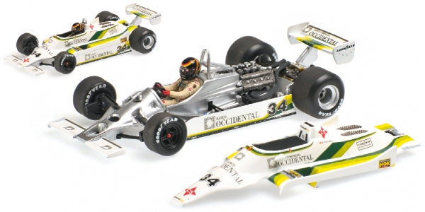WILLIAMS FORD FW07 EMILIO DE VILLOTA SPANISH GP 1980