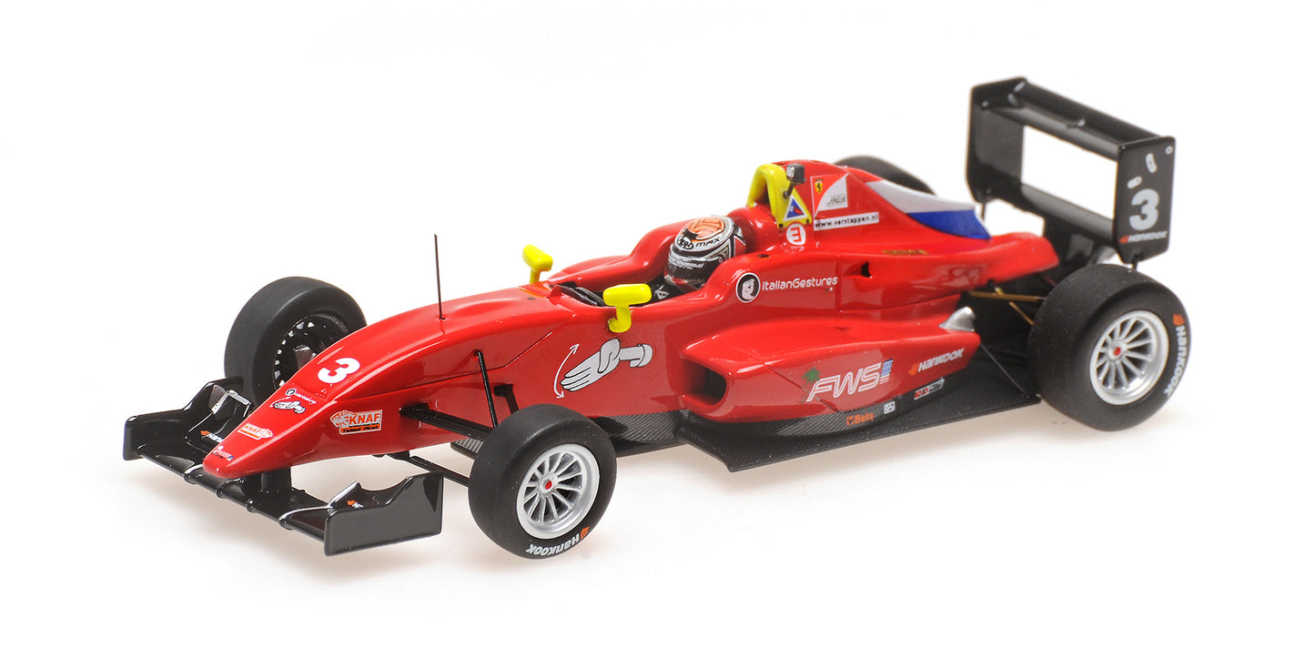 TATUUS FA010B MAX VERSTAPPEN 1ST SINGLE-SEATER-RACE FLORIDA 26.01.2014