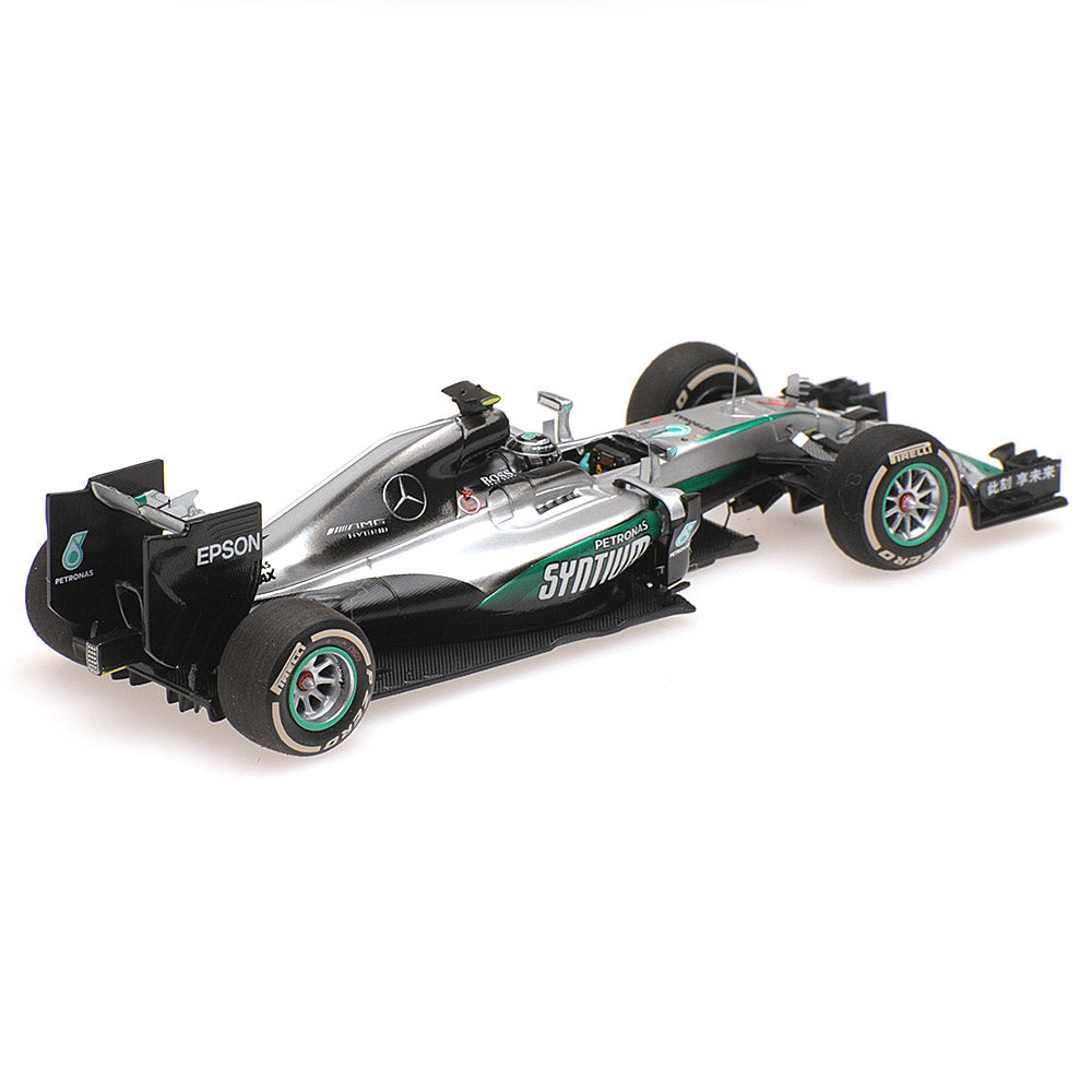 MERCEDES AMG W07 HYBRID NICO ROSBERG WINNER CHINESE GP WORLD CHAMPION F1 2016