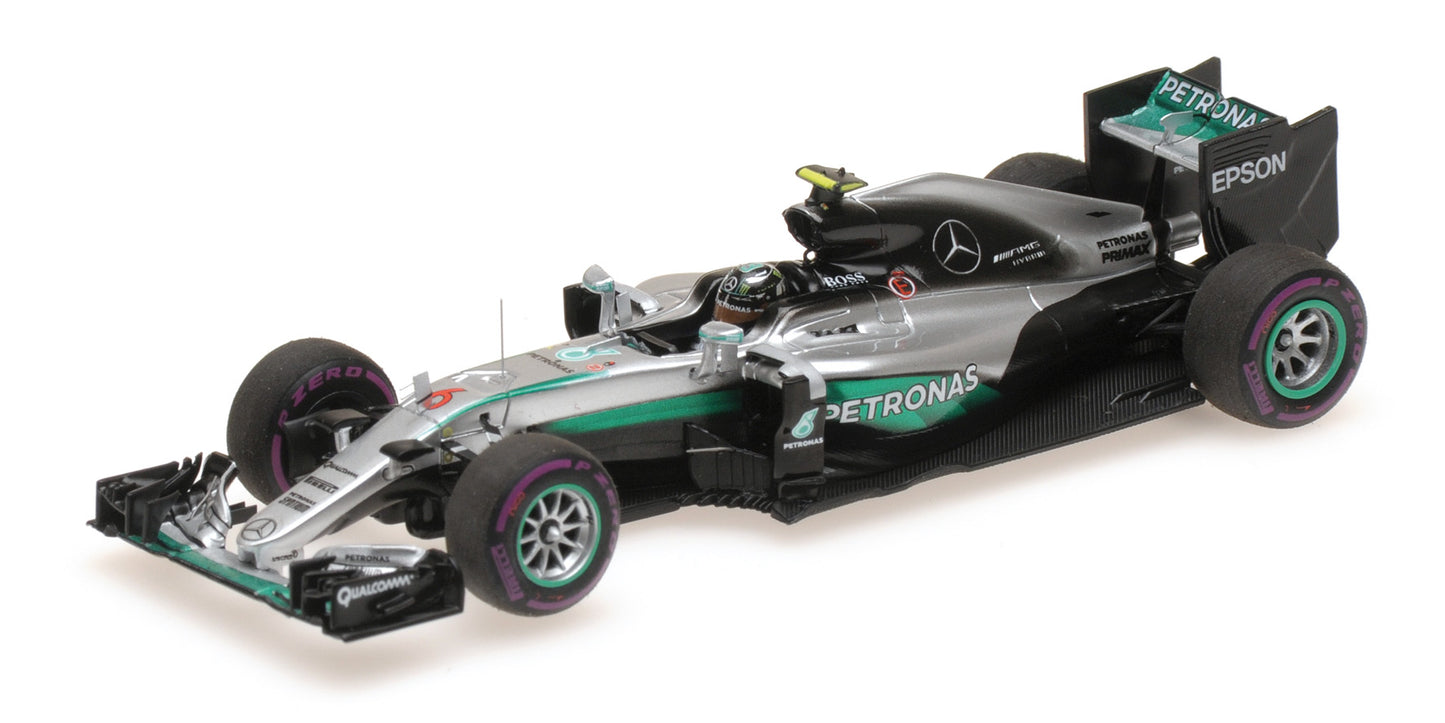 MERCEDES AMG W07 HYBRID NICO ROSBERG MONACO GP WORLD CHAMPION 2016