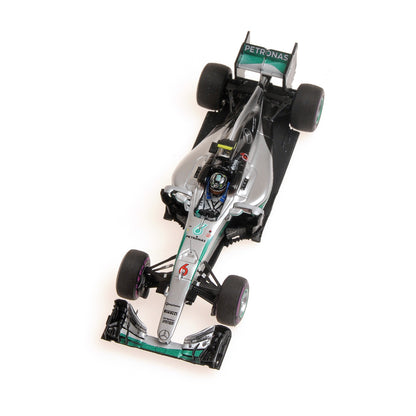 MERCEDES AMG W07 HYBRID NICO ROSBERG MONACO GP WORLD CHAMPION 2016