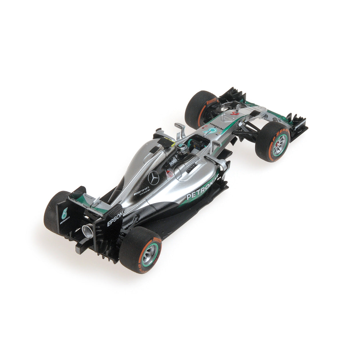 MERCEDES AMG W07 HYBRID NICO ROSBERG WINNER JAPANESE GP WORLD CHAMPION 2016