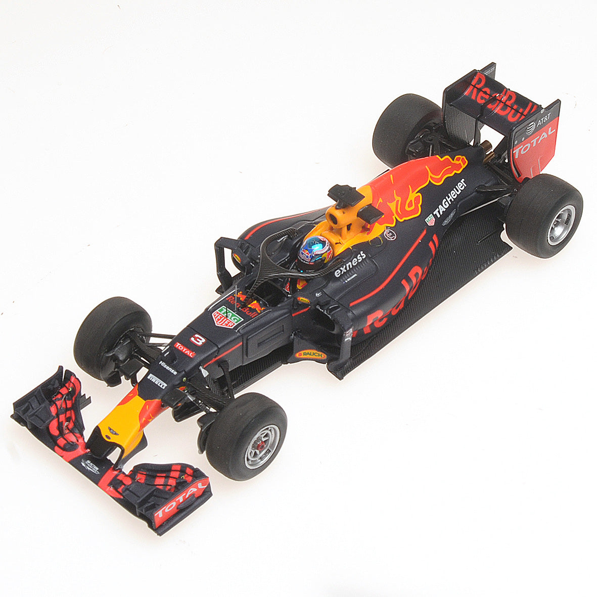 RED BULL RB12 D. RICCIARDO HALO TEST BELGIAN GP 2016