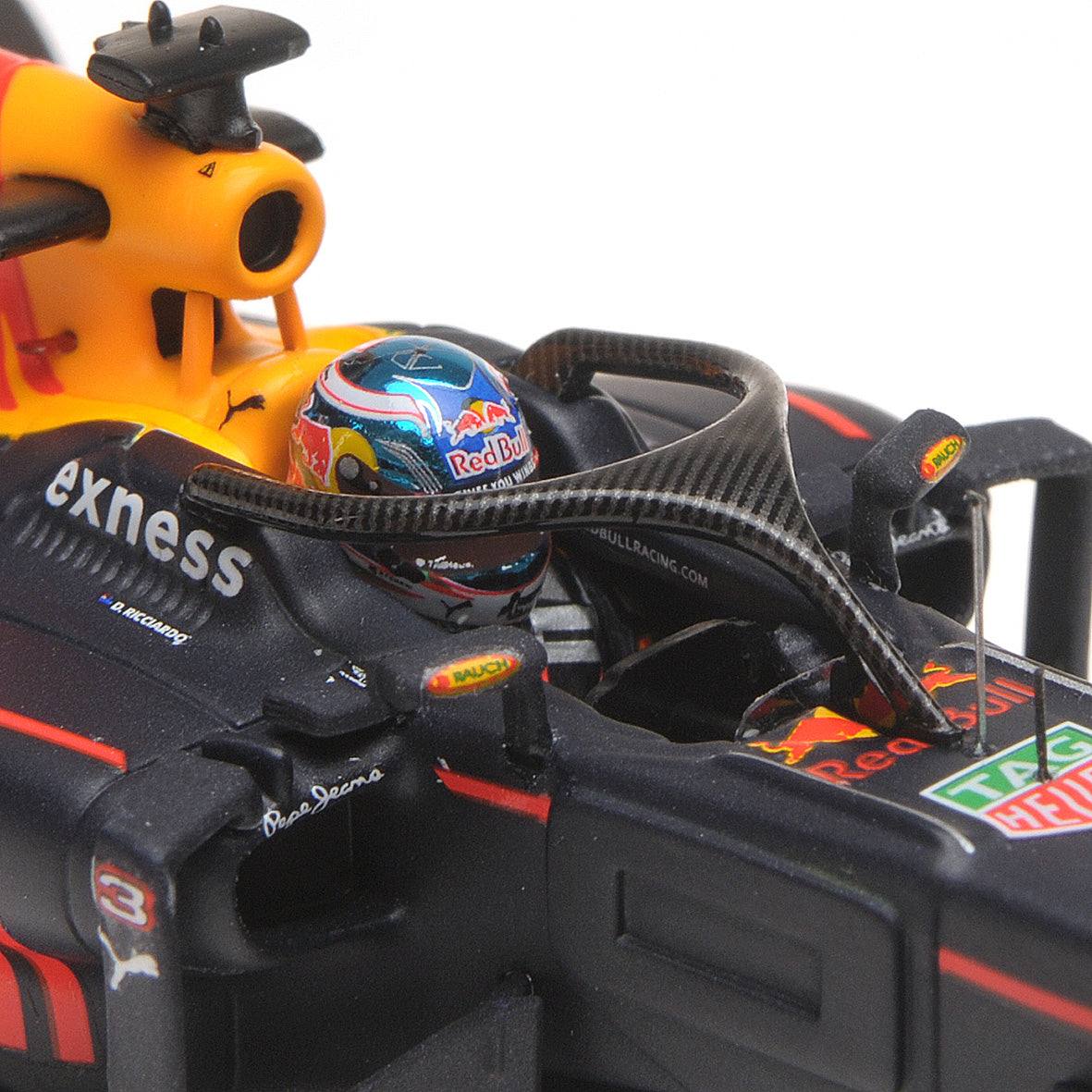 RED BULL RB12 D. RICCIARDO HALO TEST BELGIAN GP 2016