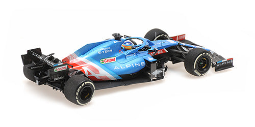 ALPINE F1 TEAM A521 FERNANDO ALONSO QATAR GP 2021