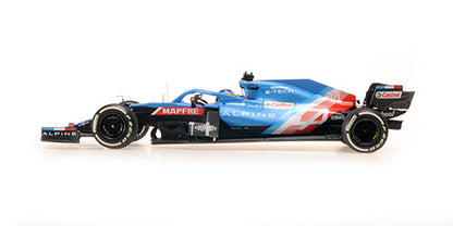 ALPINE F1 TEAM A521 FERNANDO ALONSO QATAR GP 2021