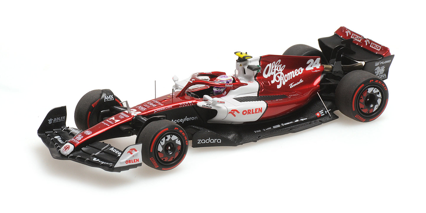 ALFA ROMEO C42 GUANYU ZHOU BAHRAIN GP 2022