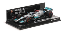 MERCEDES AMG W13 GEORGE RUSSELL 4TH PLACE BAHRAIN GP 2022