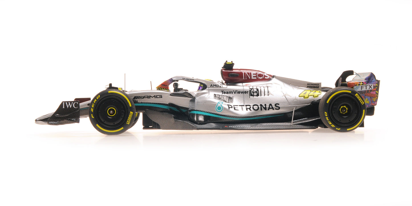 MERCEDES AMG W13 LEWIS HAMILTON MIAMI GP 2022