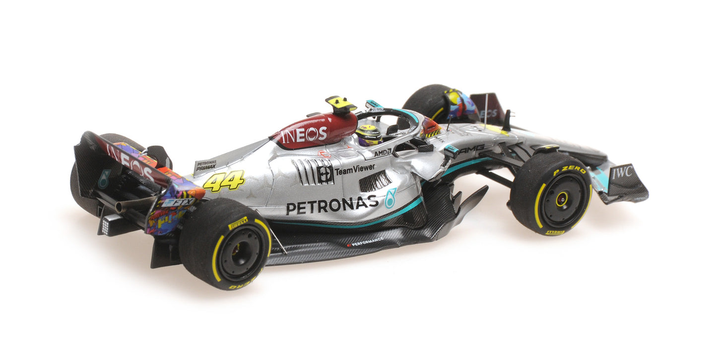 MERCEDES AMG W13 LEWIS HAMILTON MIAMI GP 2022